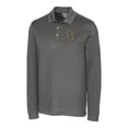 thumbnail image 2 of Men's Cutter & Buck Gray Salt Lake Bees DryTec Advantage Tri-Blend Pique Long Sleeve Polo, 2 of 3