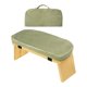 thumbnail image 1 of Banco de meditación, banco de yoga, silla de asiento bajo para práctica prolongada, portátil Verde, 1 of 9