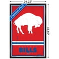 thumbnail image 3 of Buffalo Bills 34.25'' x 35'' Framed Retro Logo Poster, 3 of 4
