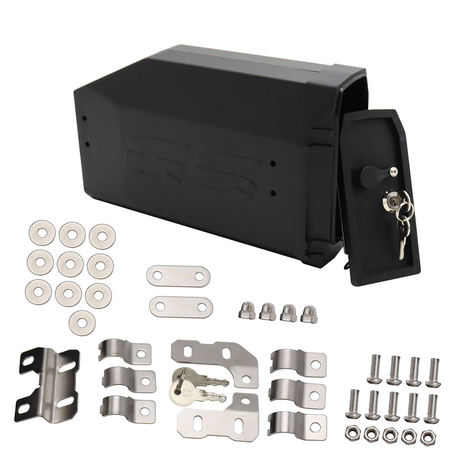 Motorcycle Tool Box Large Capacity Plastic Portable Toolbox with Keys Replacement for R1200GS 2008‑2018