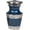 Blue, variant on Cresta Modern Keepsake Urn for Human Ashes 3 x 2 x 2 Inches- Small Cremation Urn, Memorial Ashes Holder -Decorative Mini Urns for Human Ashes - Secure Lid for Home Display - Glossy Ruby Red Color