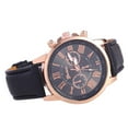 thumbnail image 1 of Reloj de cuarzo para mujer, relojes de moda para mujer, correa de cuero, reloj de cuarzo de acero inoxidable, reloj con puntero, reloj de cuarzo, 1 of 3