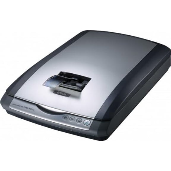 Restored Epson Perfection 2580 Photo Flatbed Scanner – 2400 × 4800 dpi High-Resolution Color & 35mm Film Scanner (Refurbished)
