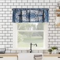 thumbnail image 3 of Vintage Boho Floral Kitchen Curtain Valance Persian Tribal Ethnic Floral Textured Pattern Abstract Curtain Valance Bedroom Home Decor 54"x18", 3 of 5