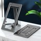 thumbnail image 1 of Soporte plegable para teléfono móvil, soporte para teléfono de escritorio de aleación de aluminio ajustable de altura compatible con Iphone Ipad mini tableta Aespa Afortunado Sencillez, 1 of 2