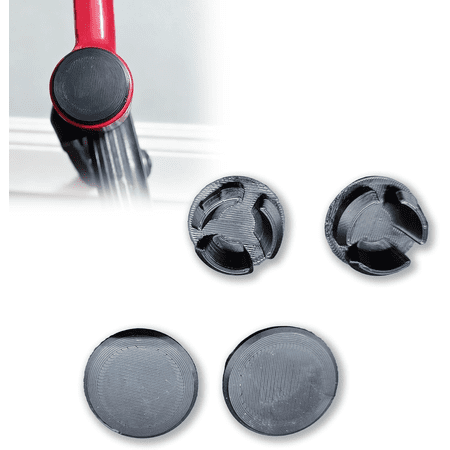 4 Pack End Caps for Drive Nitro Rollator Walker | 28.55mm Frame Hole Covers | Protective Caps Above Wheels | Secure Fit | Easy to Install |