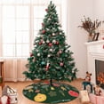 thumbnail image 7 of Sikiie Christmas 30-48 inches {designName} Print Christmas Tree Skirt Snowman Xmas Tree Skirt with Edge Christmas Decorations for Holiday Party48", 7 of 7