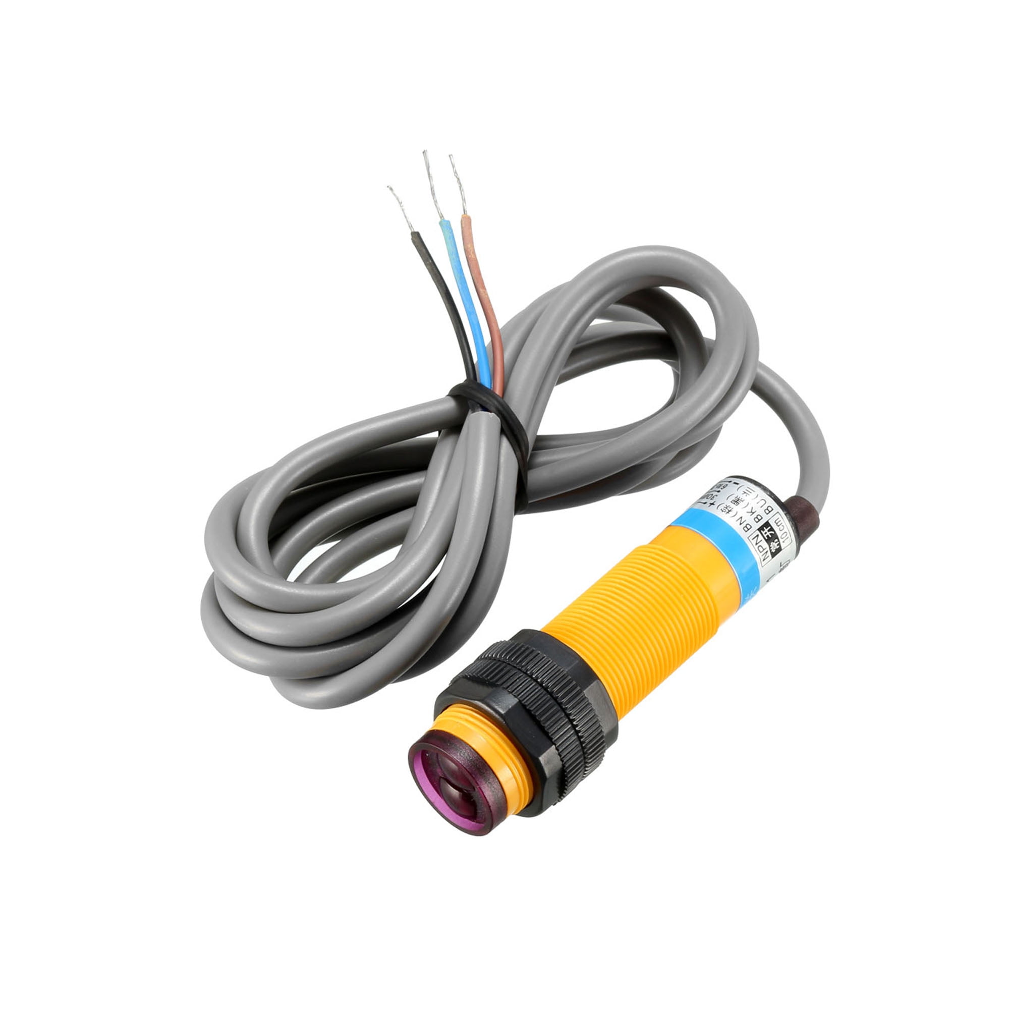 300mA Diffuse Reflection Optical Sensor Switch NPN NO DC 636V