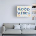 thumbnail image 3 of Canvas Wall Art - Dean Russo 'Good Vibes' Wall Art for Living Room, Bedroom, or Office Décor by Trademark Fine Art - 47 x 35 Inches, 3 of 4