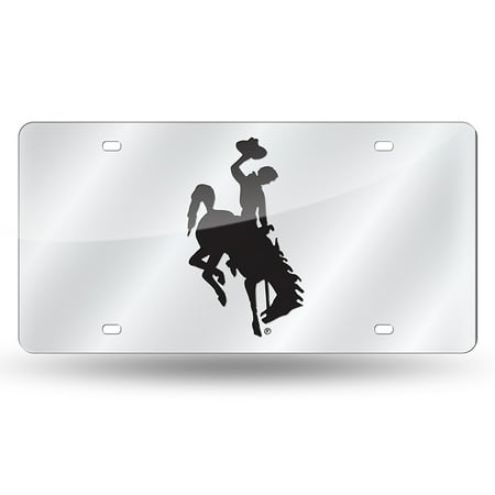 NCAA Wyoming Laser Tag License Plate