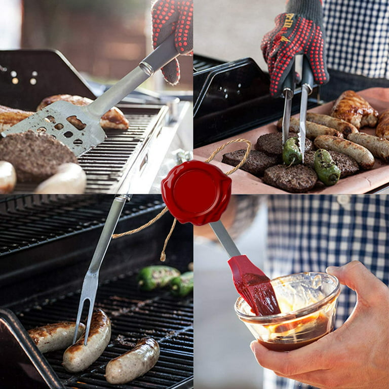 Multifunctional Stainless Steel Grill Plate Non-Stick Barbecue Grill Basket  BBQ Vegetables Meat Griddle Kitchen Accessories