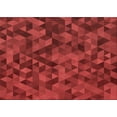 thumbnail image 1 of Ahgly Company Machine Washable Indoor Rectangle Transitional Tomato Red Area Rugs, 3' x 5', 1 of 7