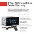 thumbnail image 3 of BOSS Audio Elite BV755BLC Car DVD Player â€" Double Din, Bluetooth Audio and Calling, 6.2 Inch LCD Touchscreen, MP3 Player, CD/DVD, USB/SD, Auxiliary Input, AM/FM Radio Receiver, 3 of 5