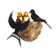 thumbnail image 3 of Nido de golondrina simulado, Nido de Pájaro Artificial, patio, escultura de pájaros hecha a mano, artesanías, bonsái, Nido de Pájaros de Pascua , volar, 3 of 8