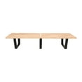 thumbnail image 2 of Mid-Century Natural Inwood Platform Bench - 6 Feet, 2 of 7