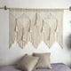 thumbnail image 4 of Muyoka Tapiz bohemio de macramé de 1x1,2 M para colgar en la pared, cuerda de algodón tejida a mano, tapiz tejido a mano para decoración del hogar (sin palos de madera) Muyoka Hogar, 4 of 7