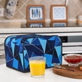thumbnail image 6 of Toasting Machine Cover 4 Pieces 12.4×10.6×8.3in Dust-Proof Explosion-Proof Waterproof And Wear-Resistant Hollow Bottom Darkgray Geometric Patterns_4, 6 of 7