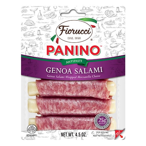 Fiorucci® Panino™ Antipasti Genoa Salami 4.5 oz. Pack