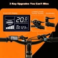 thumbnail image 6 of iScooter 750W Peak Electric Bicycles,26" Electric Bike for Adults with 10.8Ah Removable Battery,LCD,Suspension Fork,5 Riding Modes,35 Speed Mountain Ebike, 6 of 8