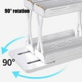 thumbnail image 6 of sruoe Cabinet Organizer, Kitchen Storage Rack, Kitchen Counter Shelves Clearance, Cabinet Countertop Shelves, Portable Small Free Standing Storage Rack Shelving, 6 of 7