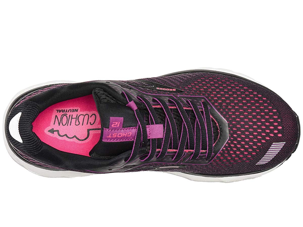 brooks ghost 12 black hollyhock