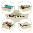 thumbnail image 3 of Simplify Polypropylene Storage Basket, 3 of 11