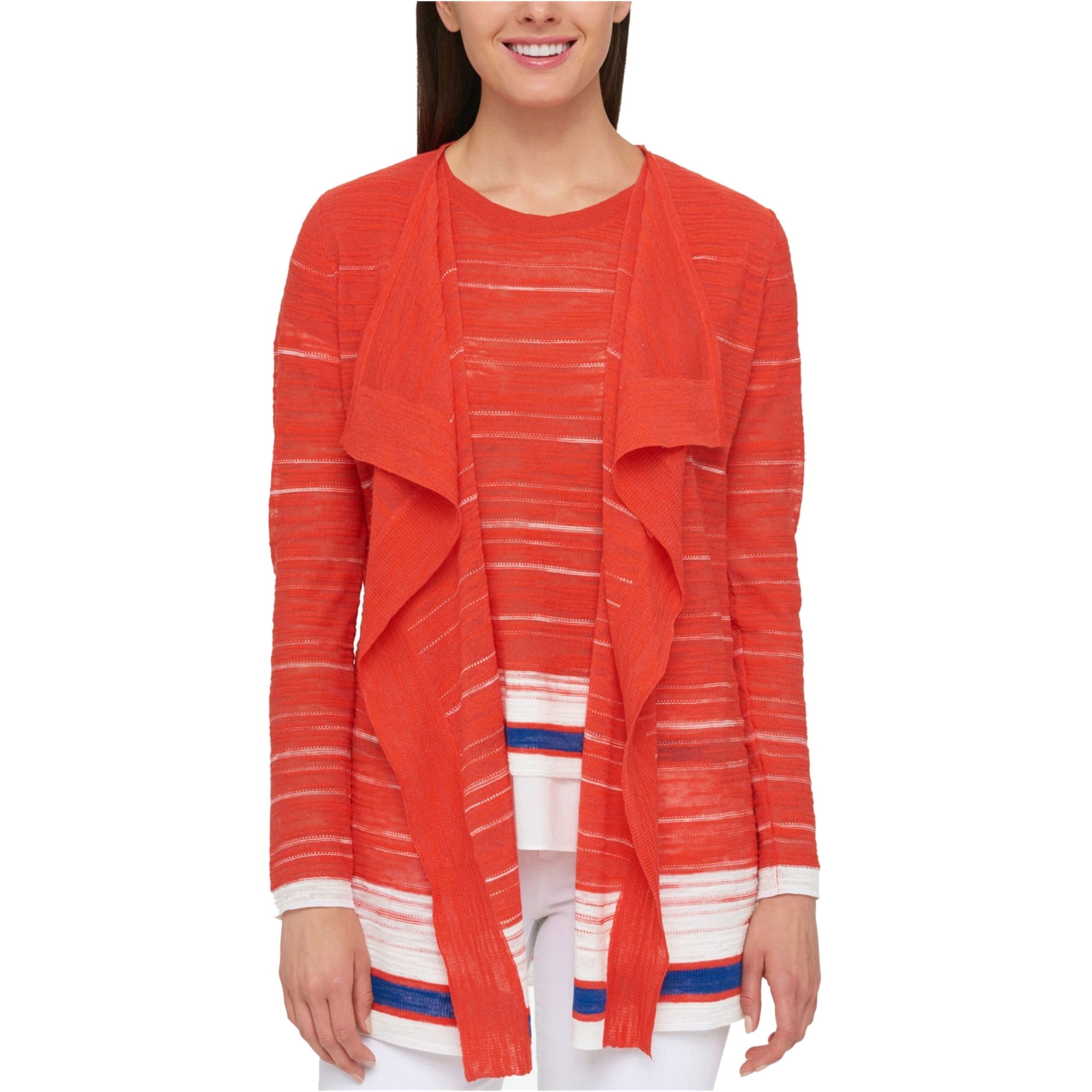 Tommy hilfiger red cardigan Clearance