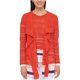 thumbnail image 2 of Tommy Hilfiger Mujer Flyaway Cardigan Suéter, Naranja, Grande Tommy Hilfiger Cárdigan, 2 of 2