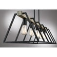 thumbnail image 4 of Quoizel Brockton 5-Light 42" Kitchen Island Light in Grey Ash, 4 of 5