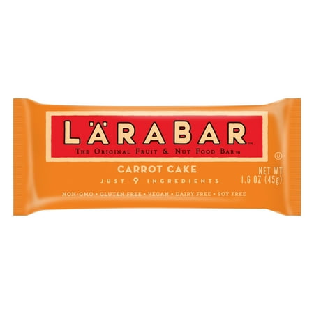 UPC 021908509341 product image for LaraBar 409078 Carrot Cake Case Of 16 1.6 Oz | upcitemdb.com