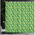 thumbnail image 4 of Ambesonne Fruits Shower Curtain, Healthy Fresh Bananas Print, 69"Wx75"L, Yellow Dark Yellow, 4 of 5