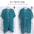 thumbnail image 2 of Swimsuit Cover Up for Women Crochet Sleeveless Tunic V Neck Bikini Beachwear Sheer Bathing Suit Coverups Alsol Lamesa, 2 of 6