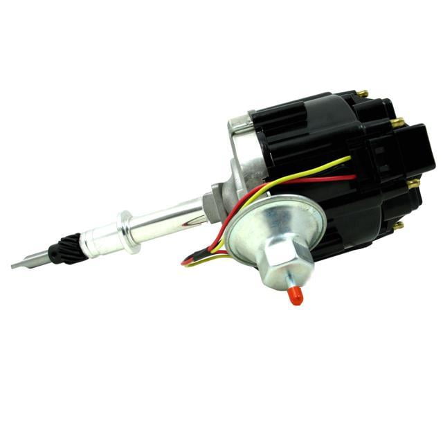 TSP HEI DISTRIBUTOR AMC Jeep 232258 I6 50K V COIL, BLACK CAP