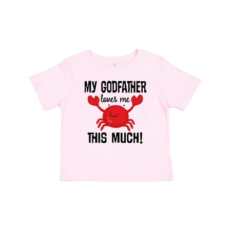 

Inktastic My Godfather Loves Me Godchild Gift Baby Boy or Baby Girl T-Shirt