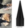 thumbnail image 3 of 5PCS Log Wood Drill Bit Splitter Screw Cone Driver Firewood Electric Hammer Saw Tool, 3 of 9