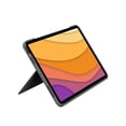thumbnail image 4 of Logitech Combo Touch iPad Air (4th, 5th gen - 2020, 2022) Keyboard Case - Oxford Grey (Renewed), 4 of 5