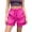 Hot Pink, variant on Ahdbta Hiking Shorts for Women Lightweight Quick Dry Cargo Short Summer Outdoor Drawstring Athletic Running Shorts with Zipper Pockets