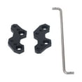 thumbnail image 5 of Motorcycle Footpeg Rearsets,2pcs Rearset Footpeg Mount Rearset Footpeg Mount Bracket Footrest Rearset Mounting Plate Sleek Aesthetic, 5 of 5