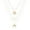 Gold, variant on Wioihee Fashion Ladies Multilayer Map Necklace Personality Boho Multilayer Necklace Valentine's Day gift