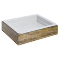 thumbnail image 3 of HUBERT® Pan Housing Half Size Mango Wood - 12 3/4"L x 10 1/2"W x 3"H, 3 of 7
