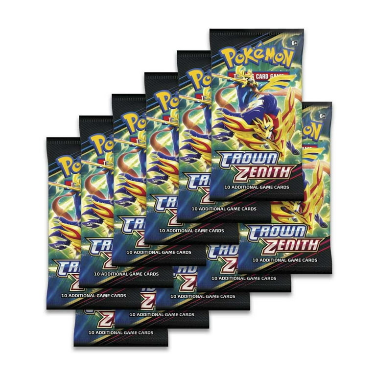 Pokemon Crown Zenith Shiny Zacian V Premium Figure Collection (11 Booster  Packs, Foil Promo Card, Figure, Pin, 65 Card Sleeves & More)