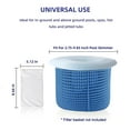 thumbnail image 5 of 20-Pack of Pool Skimmer Socks - Excellent Savers for Pool Filters, Baskets, and Skimmers - The Ideal Sock/Net/Saver to Protect Your Inground or Above Ground Pool, 5 of 6