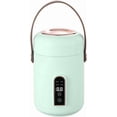 thumbnail image 5 of ZOUSSIQI Portable Electric Stewpot,Multifunction Efficient Heating Mini Rice Cooker for Soup Porridge for Home Kitchen Office (Mint Green) CA919-33293, 5 of 5