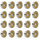 thumbnail image 1 of 20 piezas rodamientos de monopatín 608rs, ruedas de patín, rodamiento de repuesto de Metal sellado de goma Abec-9, 1 of 2