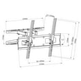 thumbnail image 3 of Globaltone Articulating TV LED LCD PLASMA Bracket 23"- 60", 3 of 3
