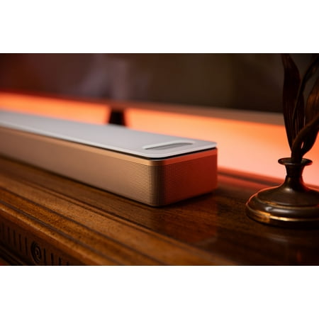 Bose - Smart Ultra Soundbar with Dolby Atmos and Voice Assistant - Arctic White
