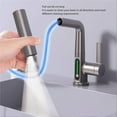 thumbnail image 3 of Pull Out Digital Display Faucet, 360 Degree Rotation, 5 WaterModes, Copper Material, Temperature Display Function, 60cm Long Stretching, Easy To Install, Suitable For Kitchen And, 3 of 8