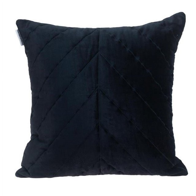 Parkland Collection PILL21278P Tobyn Transitional Black Square Throw Pillow