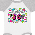 thumbnail image 4 of Inktastic All About the '80s Boys or Girls Baby Bodysuit, 4 of 5
