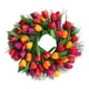 thumbnail image 2 of Grandes Guirnaldas de Flor Artificial de 17.7 Pulgadas Hermosas Guirnaldas de Primavera para Principal, Decoraciones Caseras en Otoñ Multicolor Yotijar Guirnalda de la guirnalda de la pared de la puerta delantera, 2 of 7